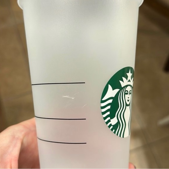 Starbucks 2022 Mystery Color Changing Aqua Blue Reusable Cold Cup - Picture 5 of 5